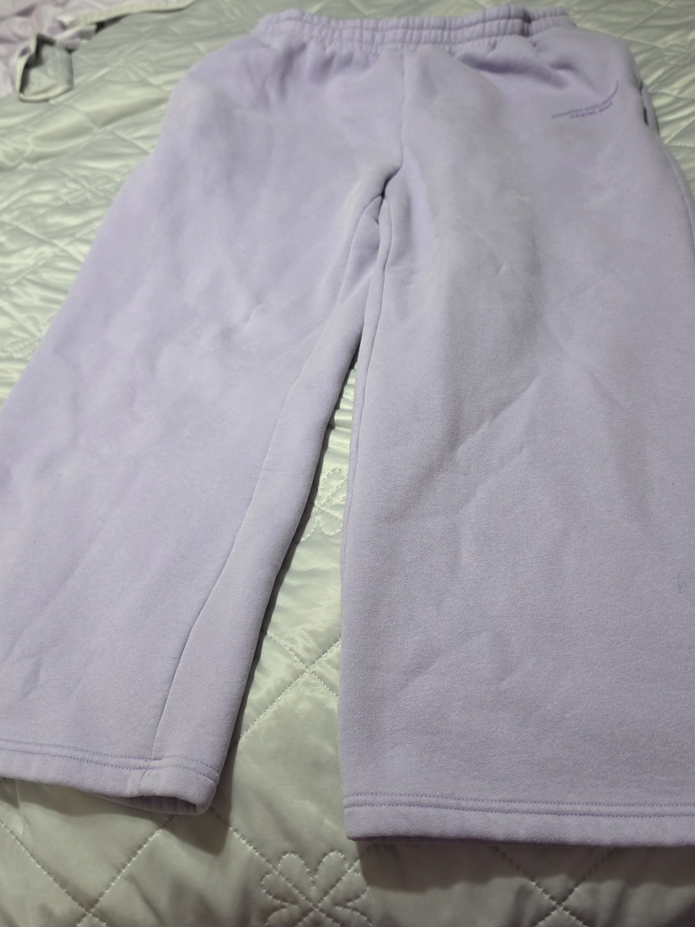 Adult Lavender Comfrt Straight Leg Sweat Pants